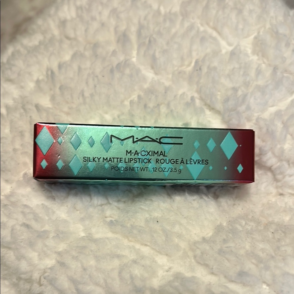 MAC Cosmetics Silky Matte Lipstick - Red and Teal
